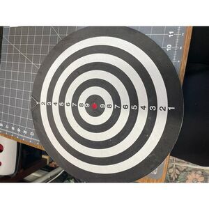 Dart Board Game Set Round Dartboard Target Wall Mount